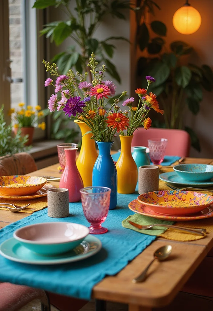 12 Stunning Spring Table Decor Ideas That Will Leave Your Guests in Awe! - 7. Whimsical Touches 1