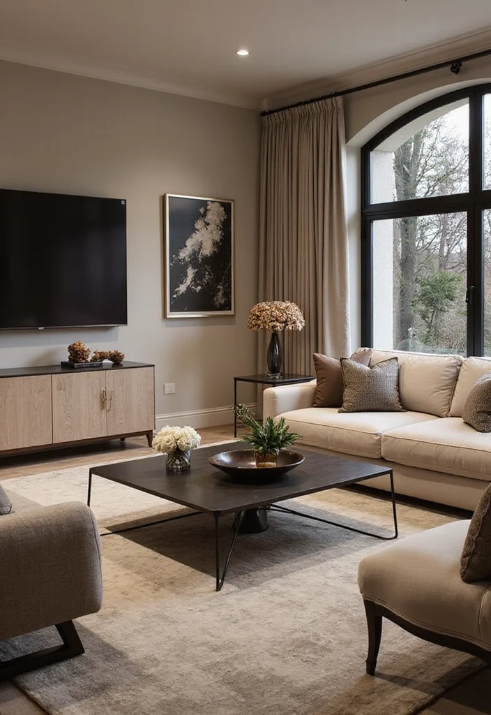 15 Luxury Living Room Ideas That Will Make Your Friends Green with Envy! - 10. Define Spaces with Furniture Arrangement 1