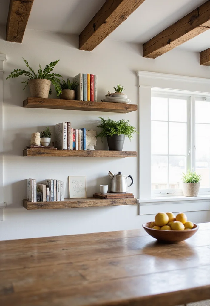 8 Gorgeous Modern Farmhouse Kitchen Decor Ideas You Can Try Today - 1. Rustic Wooden Accents 1