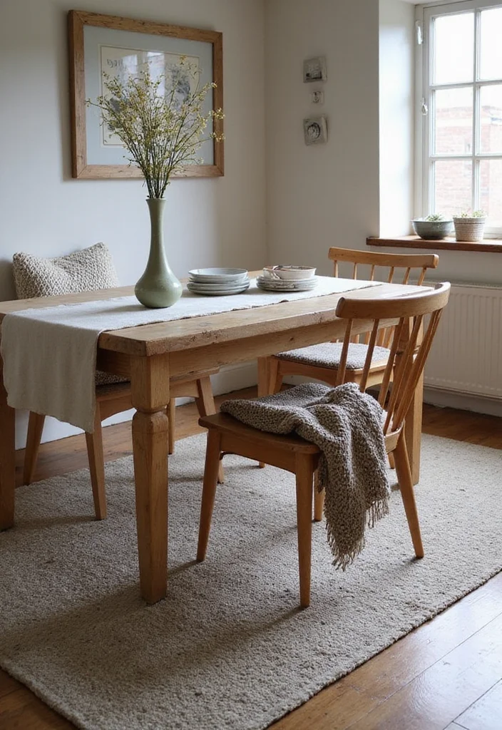 8 Stunning Rustic Dining Room Ideas to Transform Your Home Instantly! - 4. Textured Fabrics 1