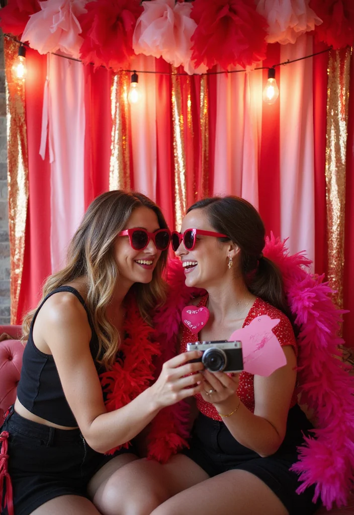12 Stunning Valentine's Party Decor Ideas That Will Make Your Guests Fall in Love! - 4. Sweetheart Photo Booth 1
