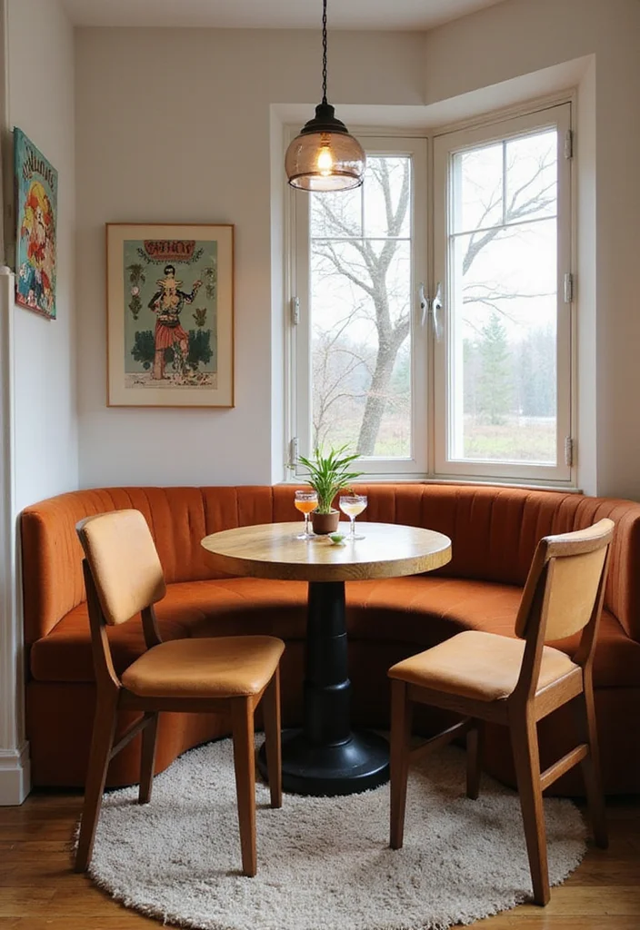 15 Home Bar Ideas for Small Spaces That Will Blow Your Mind! - 8. Bar Nook with Seating 1