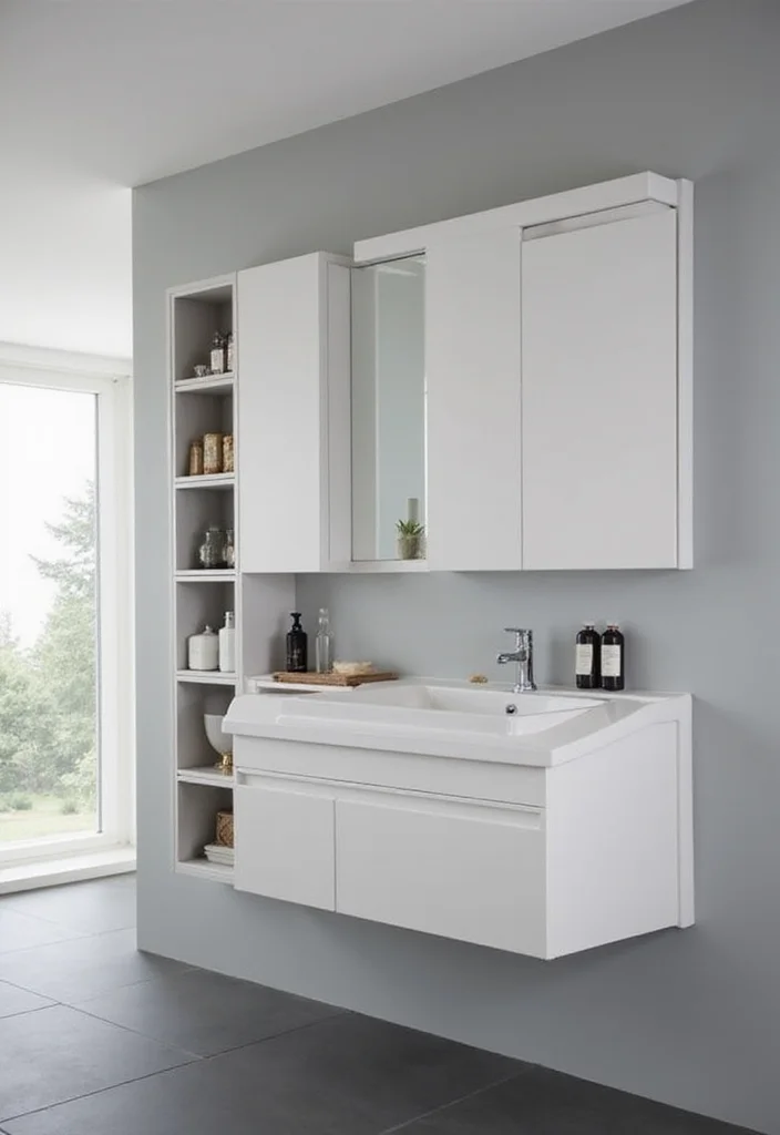 21 Stunning Bathroom Decorating Ideas That'll Transform Your Space (You'll Love #13!) - 19. Opt for Built-In Storage 1