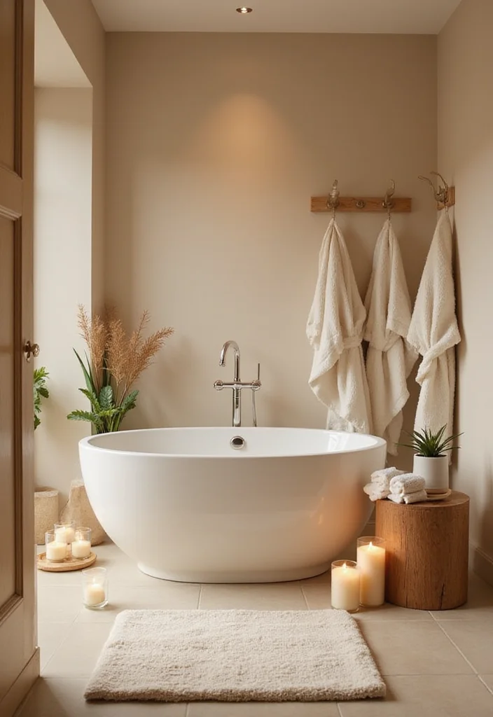 21 Stunning Bathroom Decorating Ideas That'll Transform Your Space (You'll Love #13!) - 6. Create a Spa-Like Feel 1