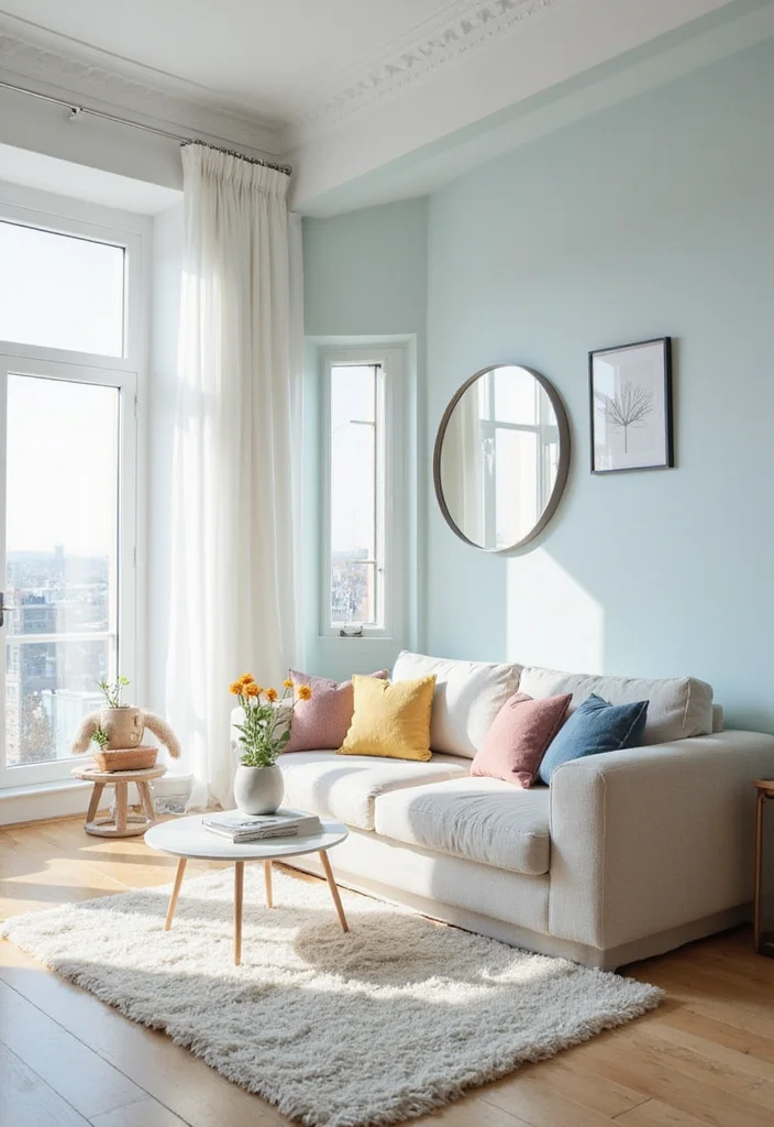 10 Apartment Decorating Ideas That Will Transform Your Tiny Space (You Won't Believe #5!) - 2. Light Colors: The Illusion of Space 1