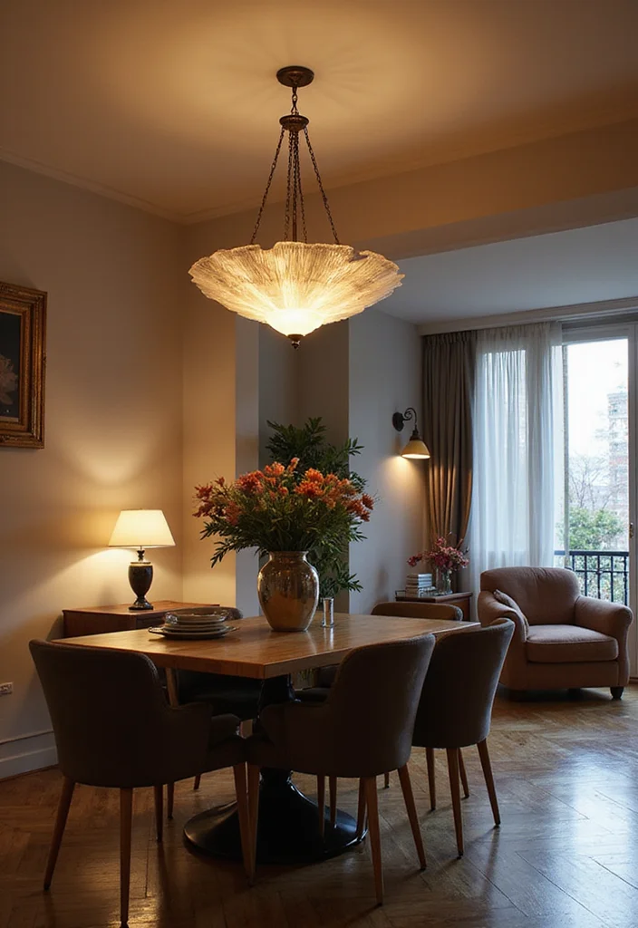 10 Apartment Decorating Ideas That Will Transform Your Tiny Space (You Won't Believe #5!) - 6. Statement Lighting: Essential for Ambiance 1