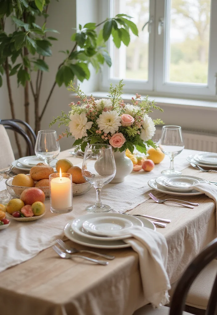 12 Elegant Glass Dining Table Decor Ideas That Exude Sophistication! - 9. Seasonal Decor Changes 1