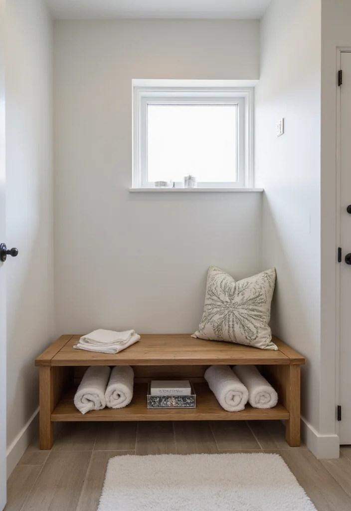 12 Space-Saving Bathroom Ideas for Small Apartments That Make Tiny Bathrooms Feel Huge - 8. Multi-Purpose Furniture 1