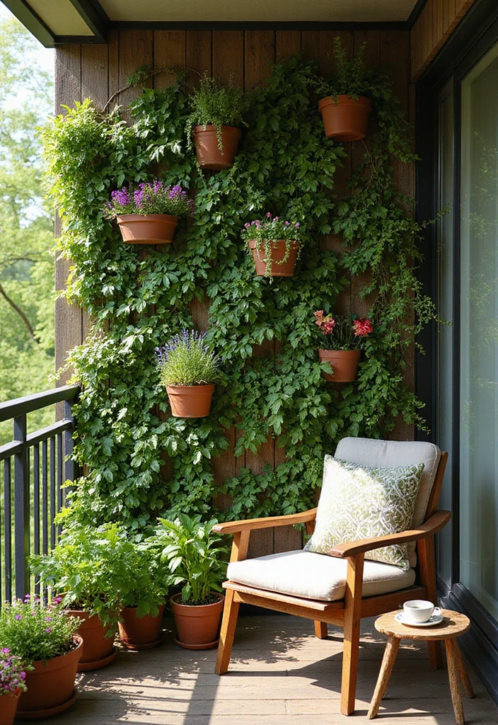 12 Stunning Balcony Privacy Ideas That Will Make Your Space Feel Like a Retreat (#5 Is a Game Changer!) - 1. Vertical Gardens 1