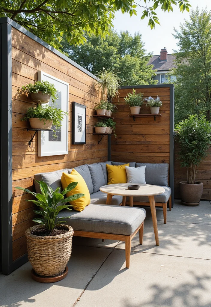 12 Stunning Balcony Privacy Ideas That Will Make Your Space Feel Like a Retreat (#5 Is a Game Changer!) - 11. Customizable Outdoor Partition 1