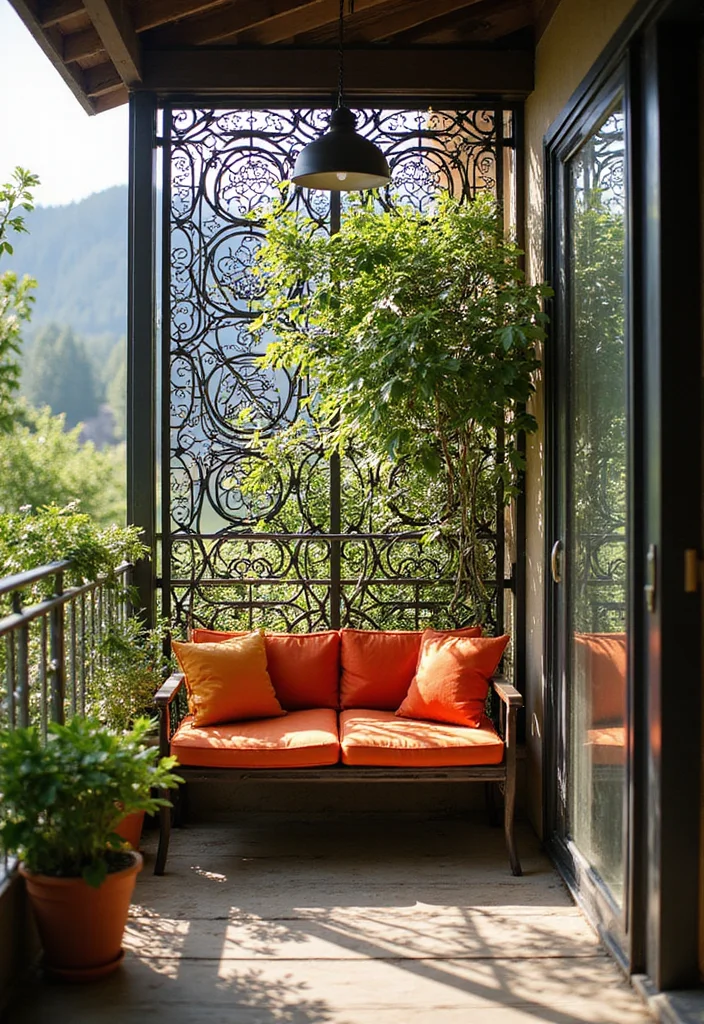 12 Stunning Balcony Privacy Ideas That Will Make Your Space Feel Like a Retreat (#5 Is a Game Changer!) - 8. Decorative Screens 1