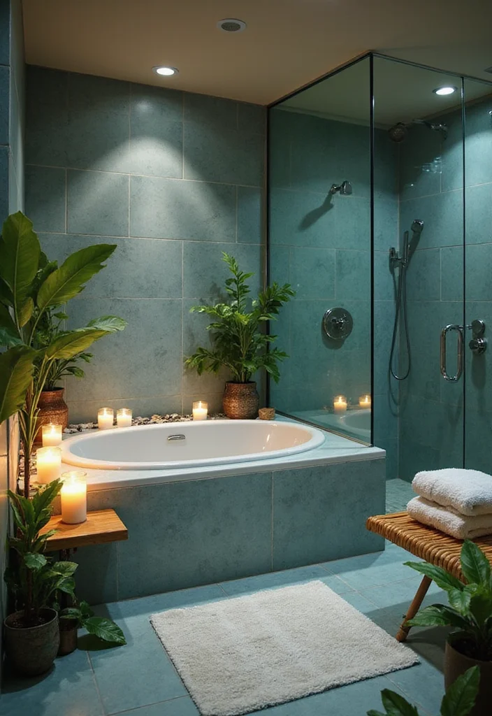 Modern Bathroom Ideas: 10 Luxury Designs You Won't Want to Miss! - 1. Spa-Inspired Retreat 1
