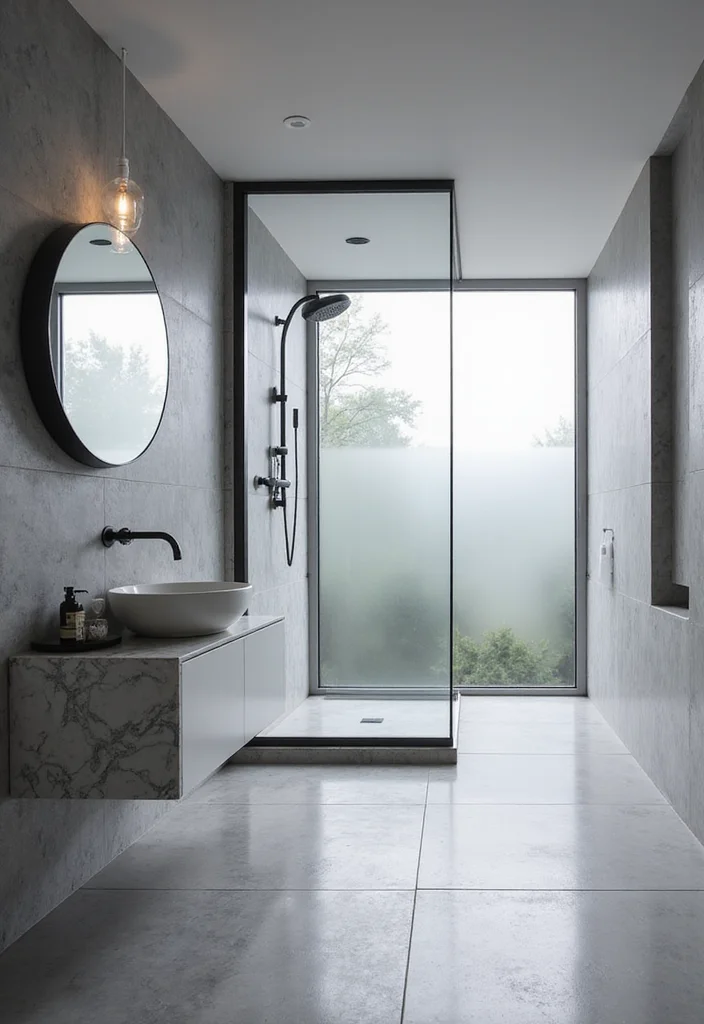 Modern Bathroom Ideas: 10 Luxury Designs You Won't Want to Miss! - 2. Minimalist Elegance 1