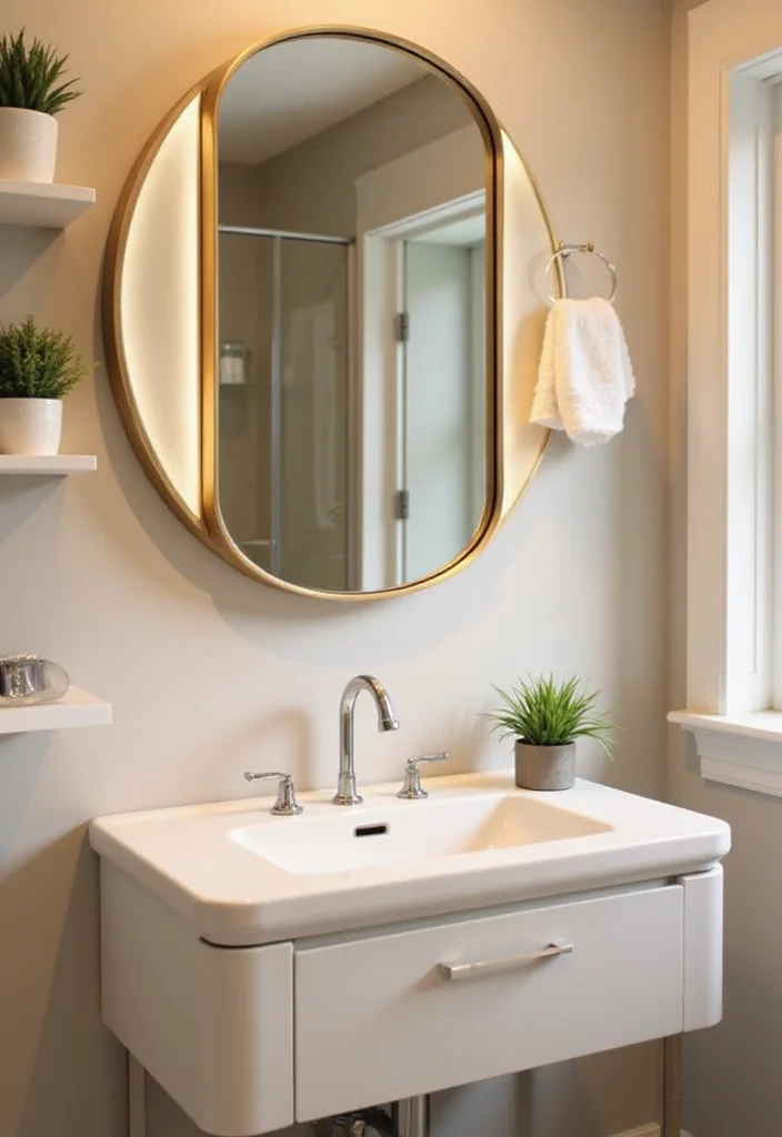 11 Bathroom Decor Ideas for Small Bathrooms That Maximize Style and Space! - 1. Go Big with Mirrors 1
