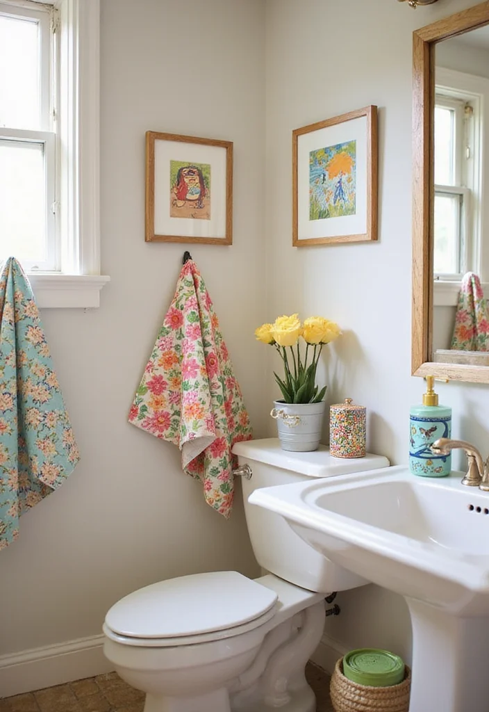 12 Renter-Friendly Bathroom Ideas That Instantly Upgrade Your Space (No Renovation) - 7. Fun Decorative Accents 1