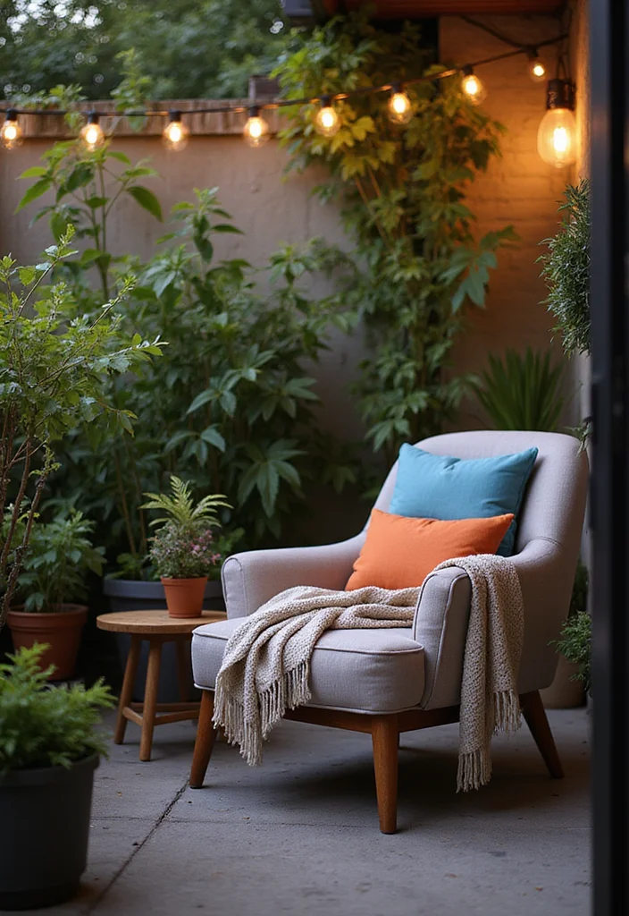 12 Stunning Apartment Patio Decorating Ideas You'll Want to Steal for Your Own Space! - 1. Cozy Seating Nooks 1
