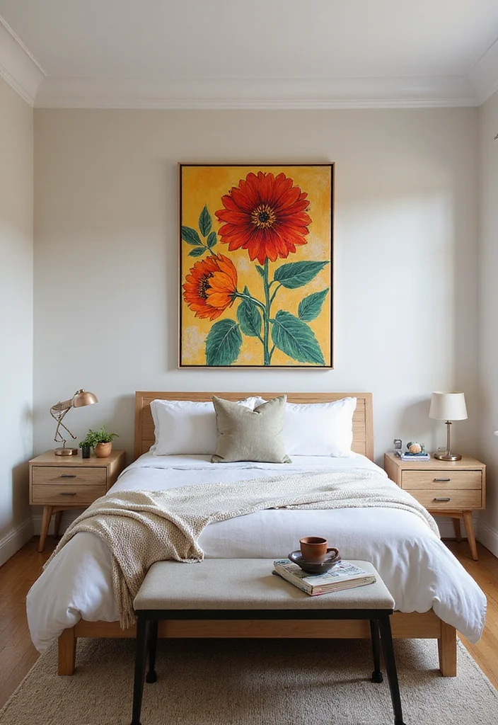 13 Bedroom Ideas for Small Rooms That Maximize Space and Style - 12. Create a Focal Point 1