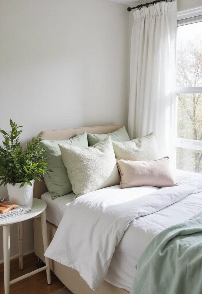 13 Bedroom Ideas for Small Rooms That Maximize Space and Style - 13. Seasonal Updates 1