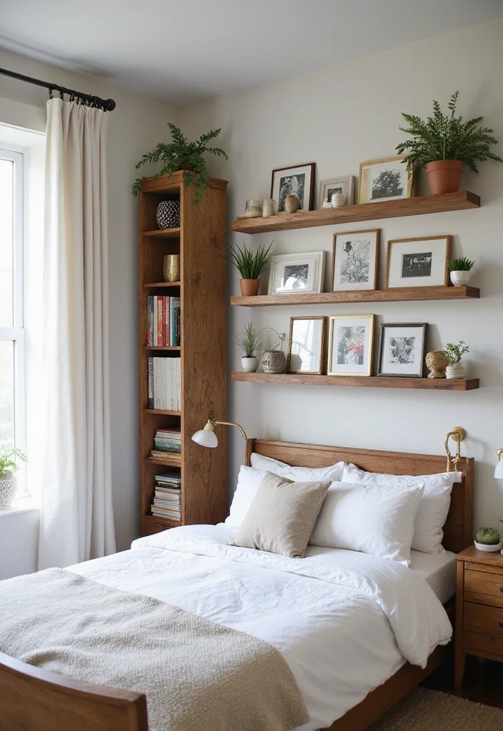 13 Bedroom Ideas for Small Rooms That Maximize Space and Style - 2. Embrace Vertical Space 1