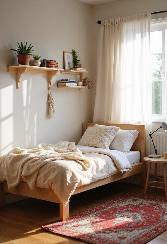 13 Bedroom Ideas for Small Rooms That Maximize Space and Style - 5. Layer Your Lighting 1