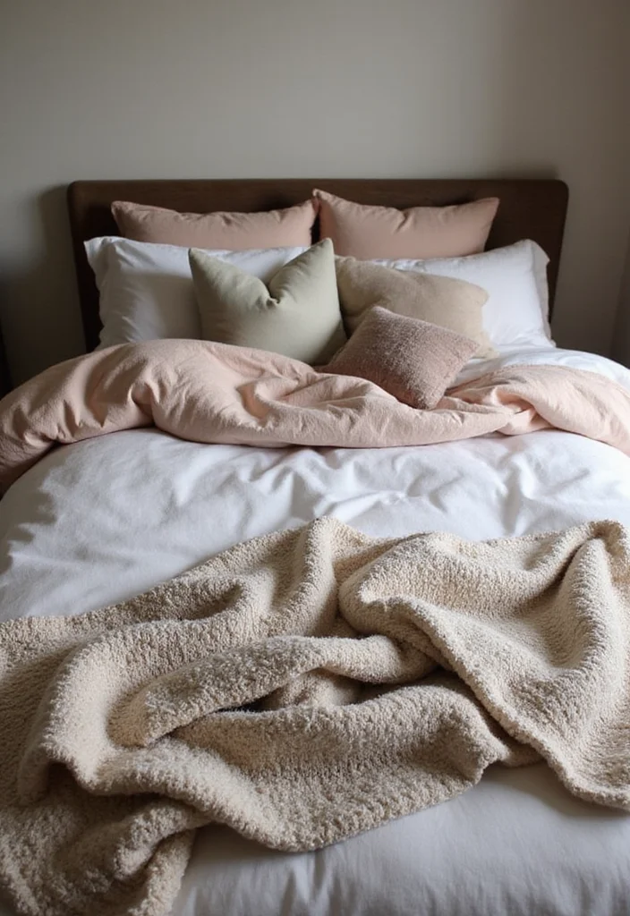 14 Guest Bedroom Ideas That Make Visitors Feel at Home - 1. Cozy Layered Bedding 1