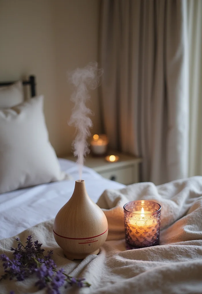 14 Guest Bedroom Ideas That Make Visitors Feel at Home - 11. Aromatic Touches 1