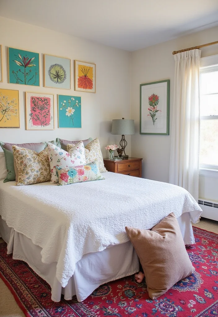 14 Guest Bedroom Ideas That Make Visitors Feel at Home - 12. Playful Accent Details 1