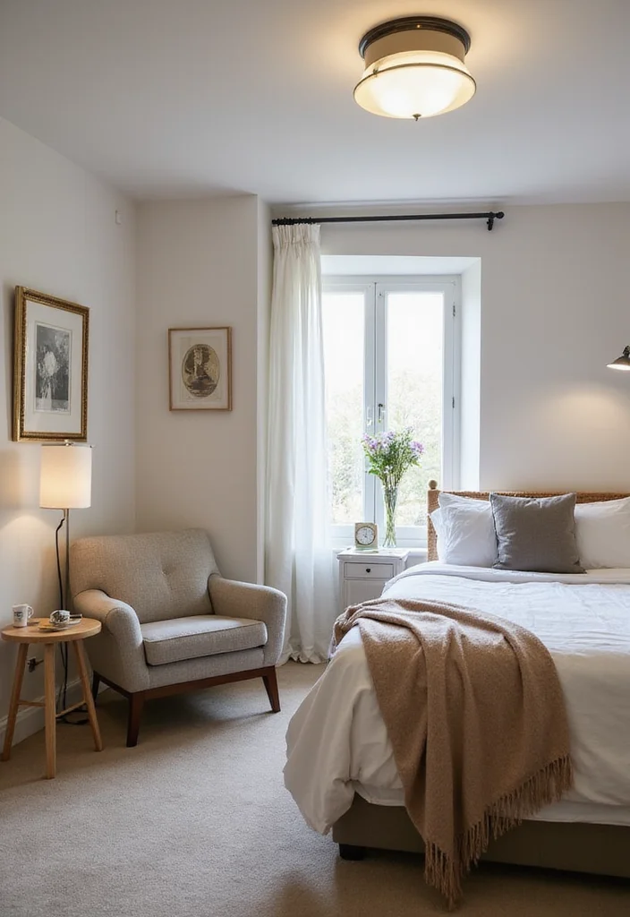 14 Guest Bedroom Ideas That Make Visitors Feel at Home - 4. Functional Furniture Arrangements 1