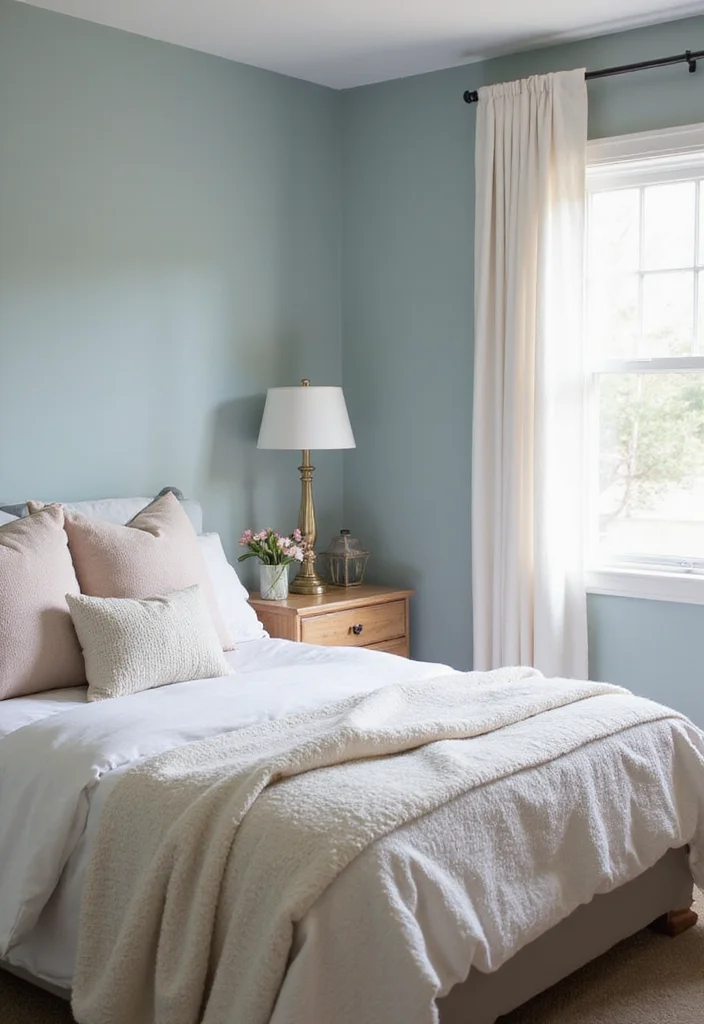 14 Guest Bedroom Ideas That Make Visitors Feel at Home - 8. Subtle Color Palettes 1