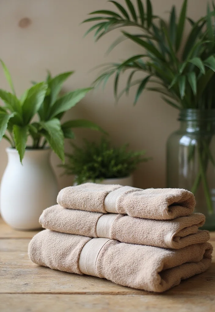 18 Bathroom Ideas for Couples That Balance Style and Shared Space - 14. Eco-Friendly Choices 1