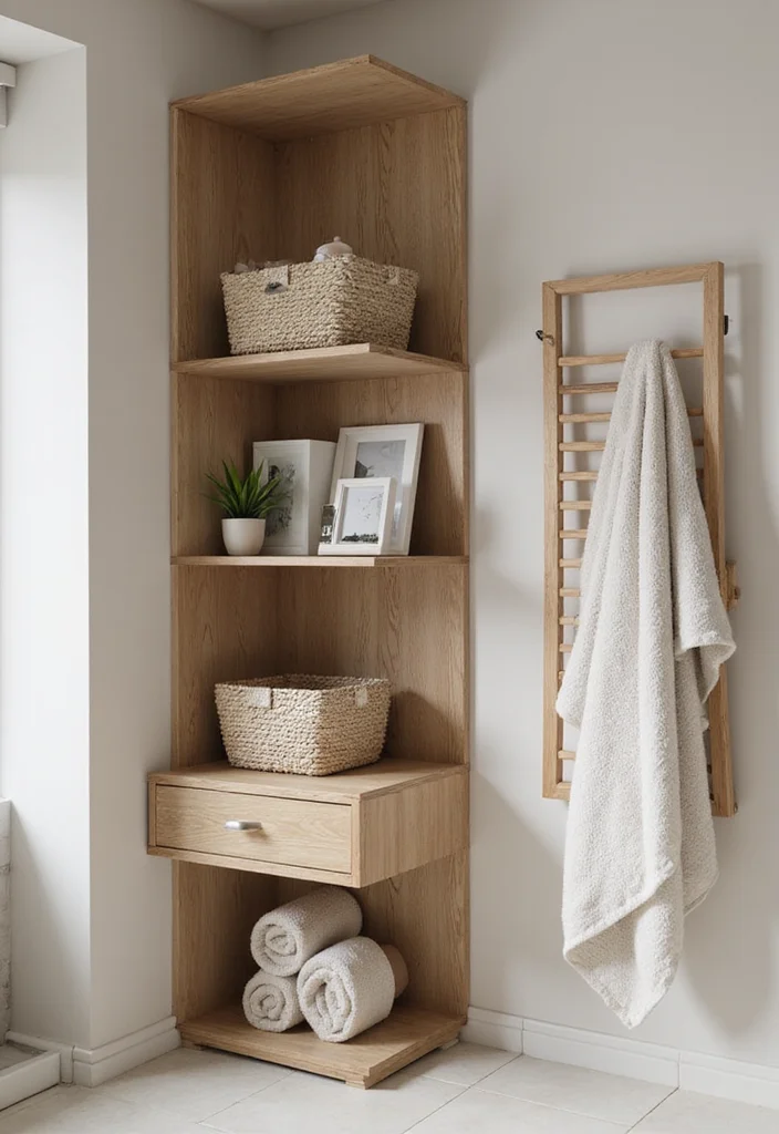18 Bathroom Ideas for Couples That Balance Style and Shared Space - 3. Shared Shelving Solutions 1
