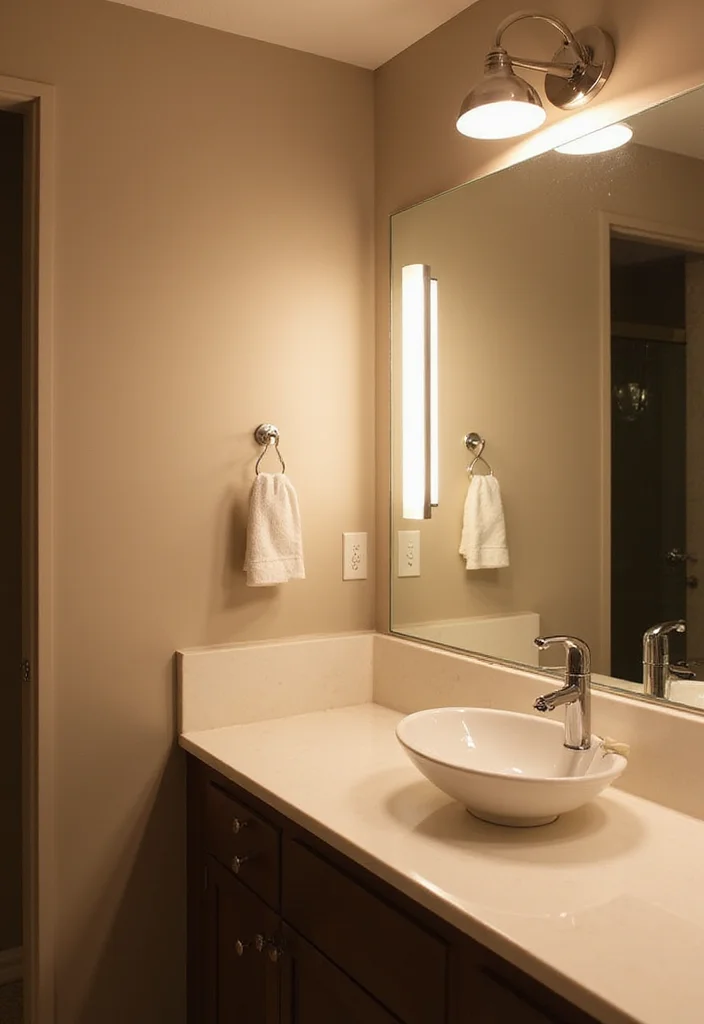 18 Bathroom Ideas for Couples That Balance Style and Shared Space - 5. Smart Lighting Solutions 1