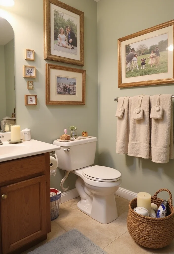 18 Bathroom Ideas for Couples That Balance Style and Shared Space - 7. Personalized Decor Touches 1