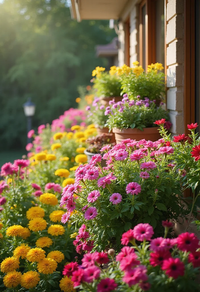 8 Stunning Balcony Garden Ideas to Transform Your Outdoor Space (You Won't Believe #9!) - 5. Floral Paradise 1