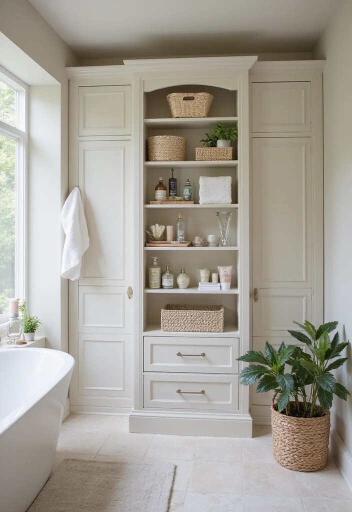 9 Modern Bathroom Decor Ideas That Look Clean and Stylish - 8. Smart Storage Solutions 1