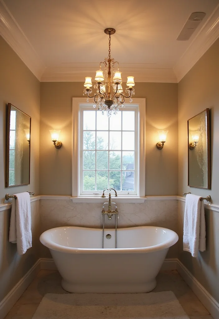 How to Decorate a Bathroom: 18 Simple Styling Tricks Designers Use! - 5. Don’t Overlook Lighting 1